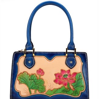 Luxury Cowhide Totes Retro Women Style Handbags Bags