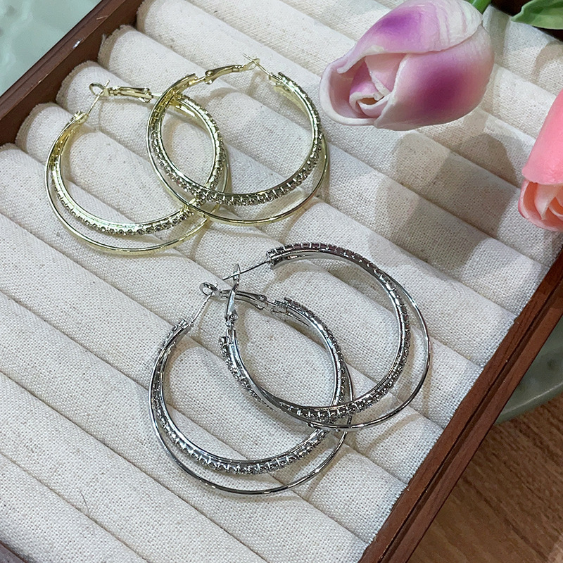 Metal Cold Style Simple Bracelet Earrings - Image 2