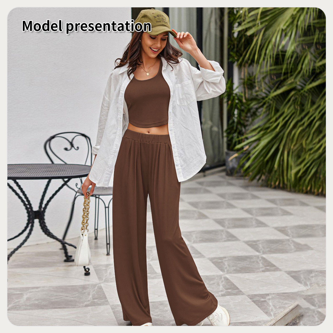 Women's Fashion Simple Solid Color Suit - Image 6