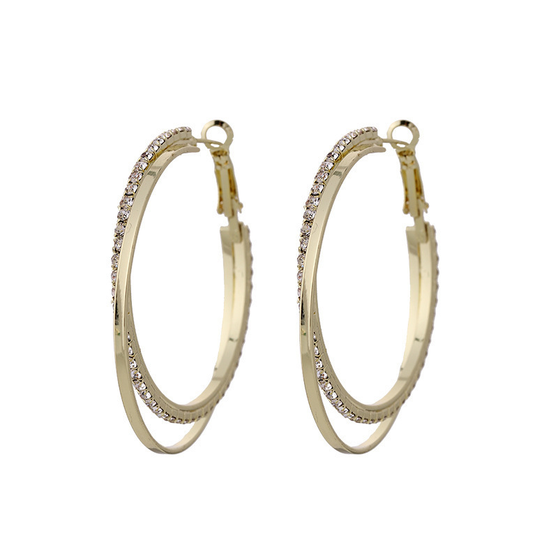 Metal Cold Style Simple Bracelet Earrings - Image 3