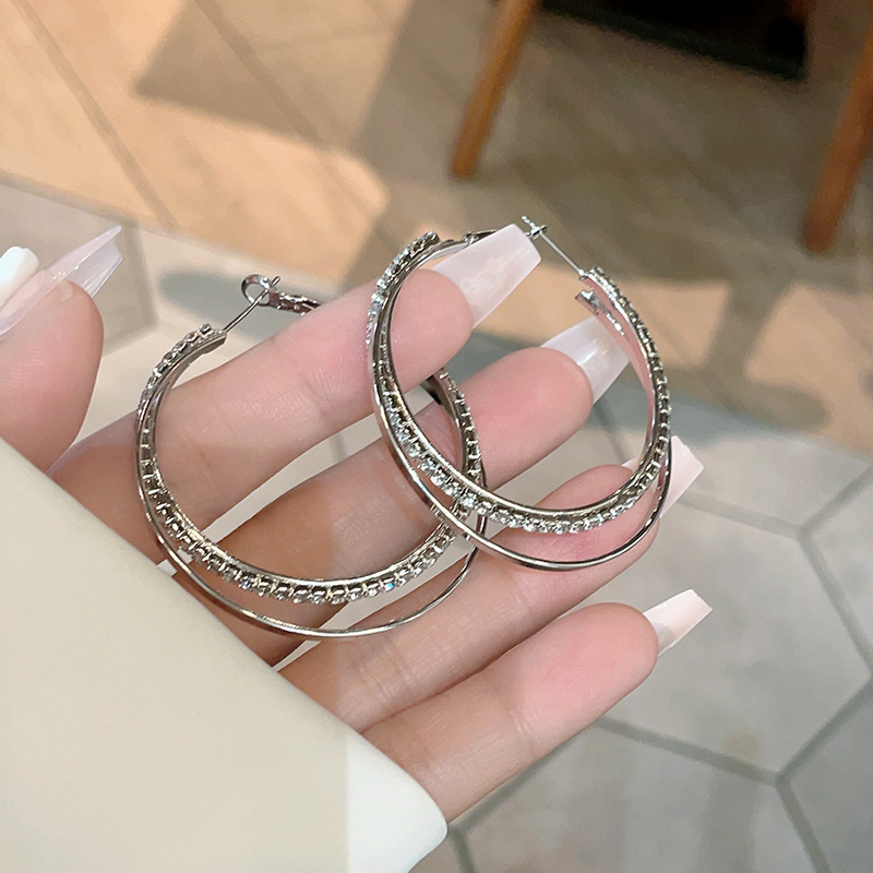 Metal Cold Style Simple Bracelet Earrings - Image 6
