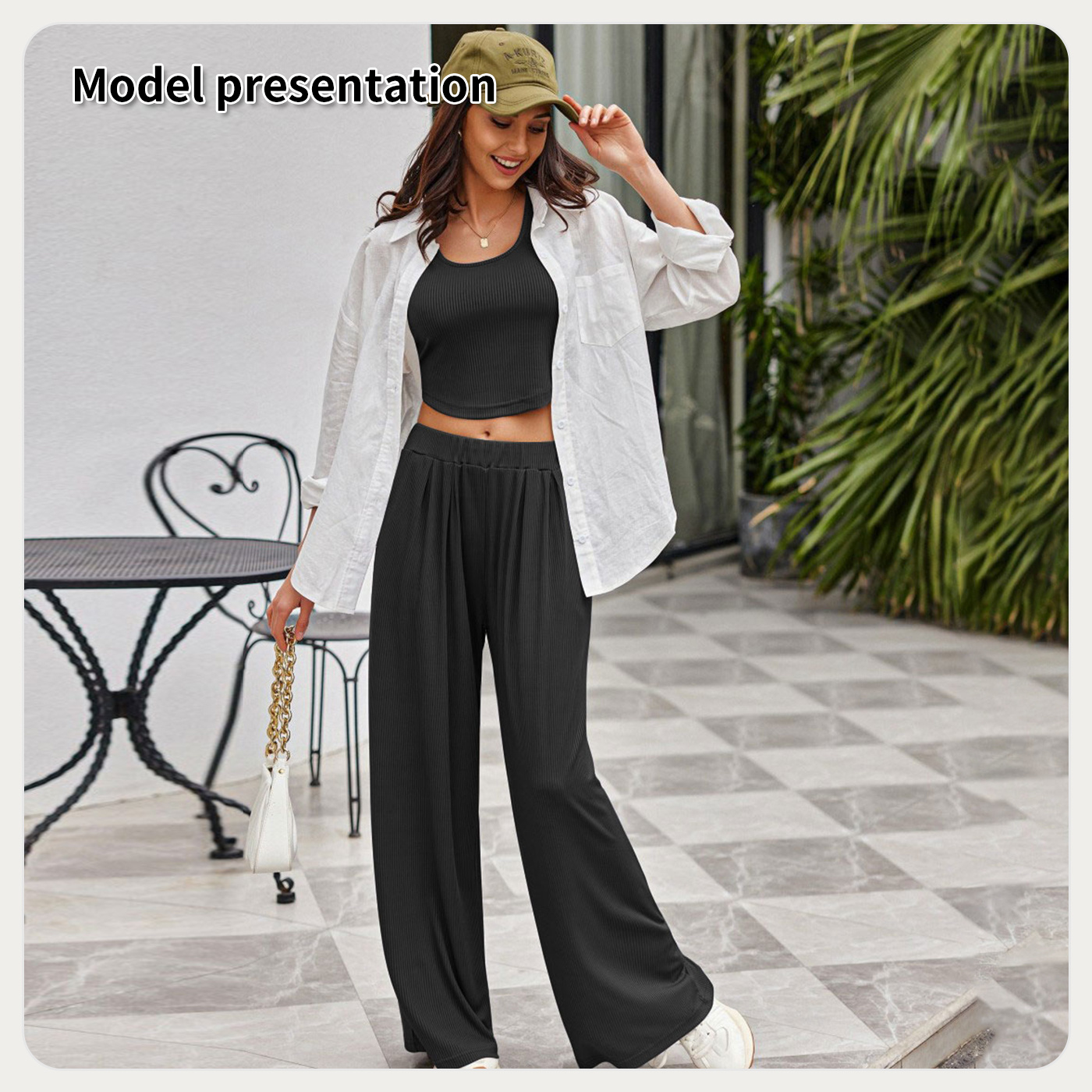 Women's Fashion Simple Solid Color Suit - Image 4