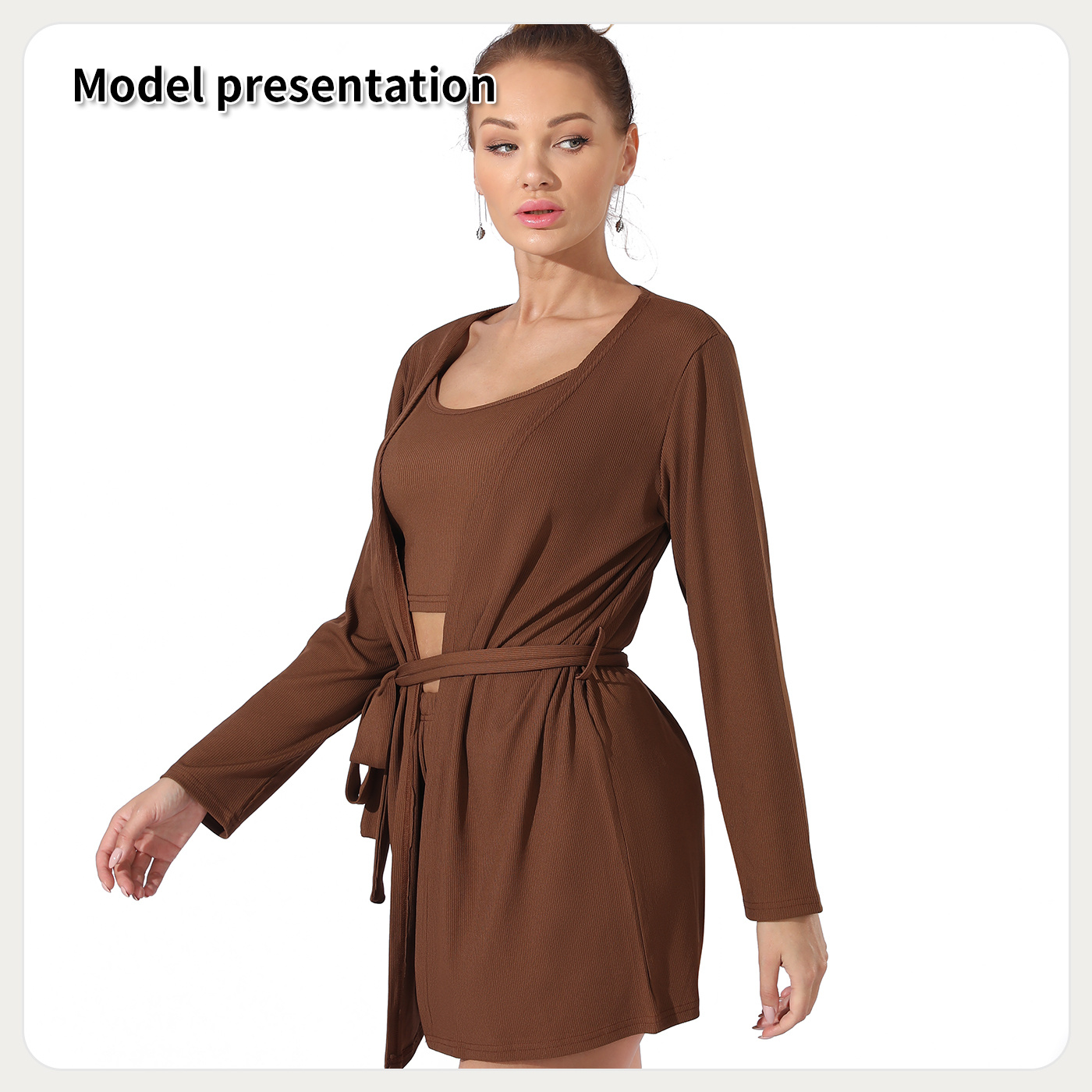 Women's Fashion Simple Solid Color Suit - Image 2