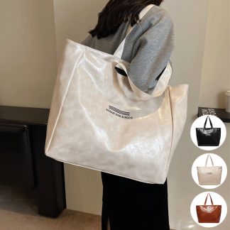 Large Capacity Tote Bag Versatile Waterproof Designer Luxury Handbag