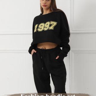 Women's Long Sleeved Hoodie Set